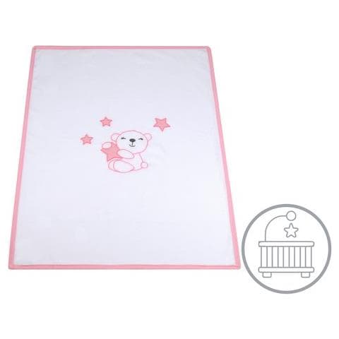 Coperta Lettino Pillrs Rosa - Foto 1