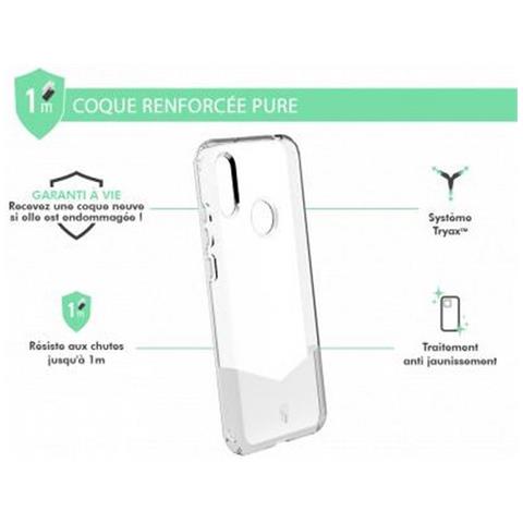 Cover Rinforzata Per Huawei Y6 2019 Pure, Trasparente - Foto 2