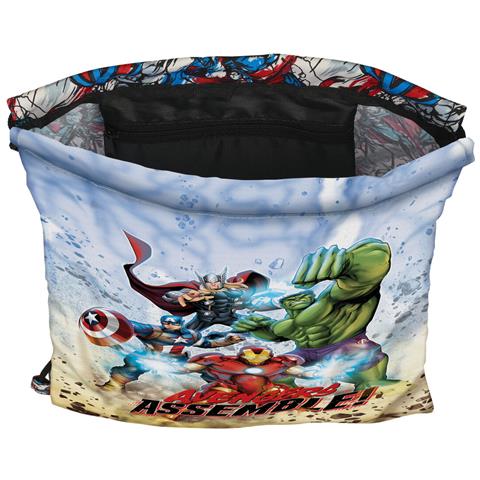 Zainetto Con Cordini The Avengers Forever Multicolore 26 X 34 X 1 Cm - Foto 2