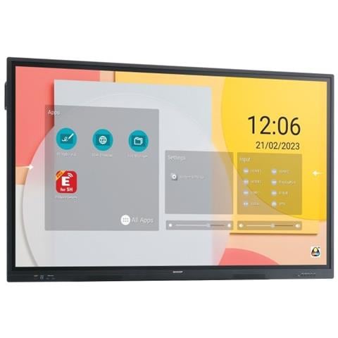 PN-LC752 Pannello piatto per segnaletica digitale 190,5 cm (75") LCD Wi-Fi 450 cd /m² 4K Ultra HD Nero Touch screen Processore integrato Android 11 16/7 - Foto 2