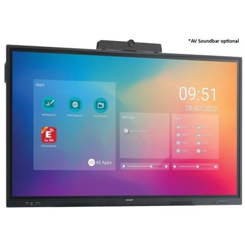 PN-LC752 Pannello piatto per segnaletica digitale 190,5 cm (75") LCD Wi-Fi 450 cd /m² 4K Ultra HD Nero Touch screen Processore integrato Android 11 16/7 - Foto 6