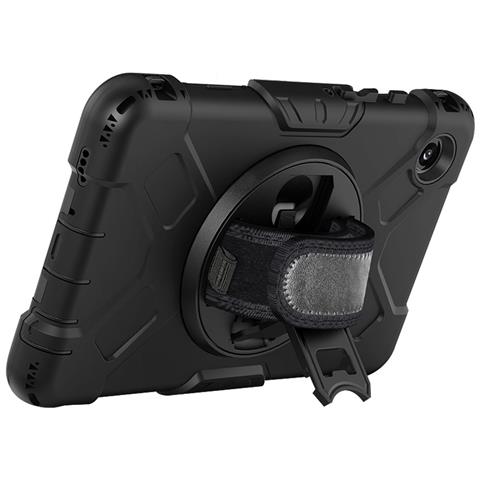 Cover Per Galaxy Tab A9 Plus Protezione Completa Manico Rotante 360°, Nero - Foto 1