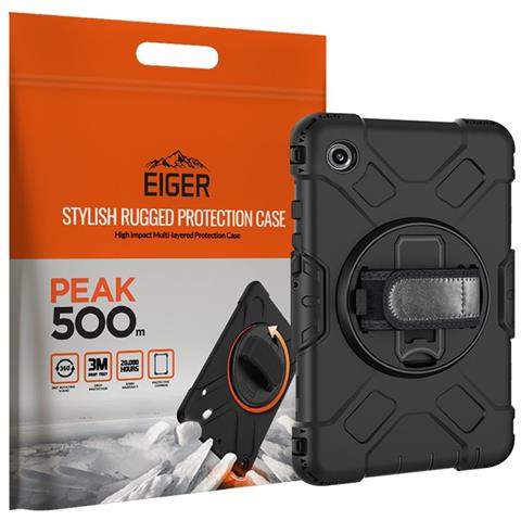 Cover Per Galaxy Tab A9 Plus Protezione Completa Manico Rotante 360°, Nero - Foto 5