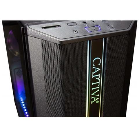 Advanced Gaming R72-087 Amd Ryzen 5 5500 32 Gb Ddr4-sdram 1 Tb Ssd Nvidia Geforce Rtx 3060 Windows 11 Home Desktop Pc Nero - Foto 2