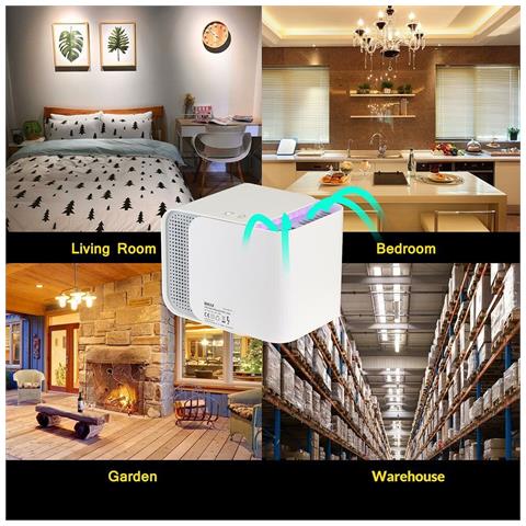 Zanzariera Elettrica Aspirante Luce UV LED Anti Zanzare Insetti con Attrattore - Foto 5