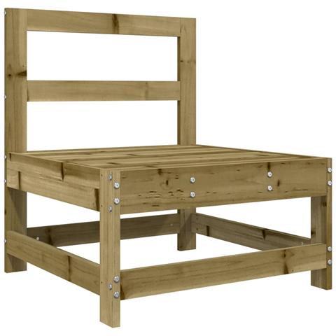 Set Salotto da Giardino 6 pz in Legno Impregnato di Pino - Foto 2