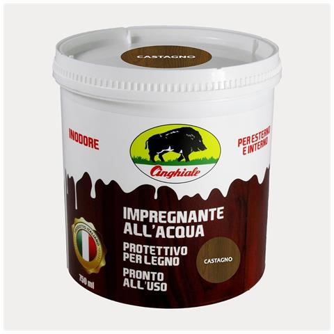 Cinghiale - Impregnante All'acqua Castagno 0,75 Lt - Foto 1