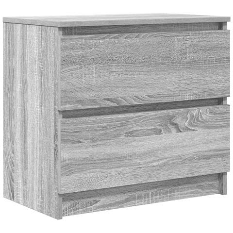 Mobile Tv Grigio Sonoma 60x35x54 Cm In Legno Multistrato - Foto 2