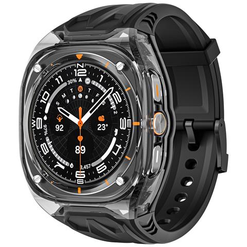Cinturino In Stile Lamborghini Per Samsung Galaxy Watch 7 Ultra Black - Foto 1