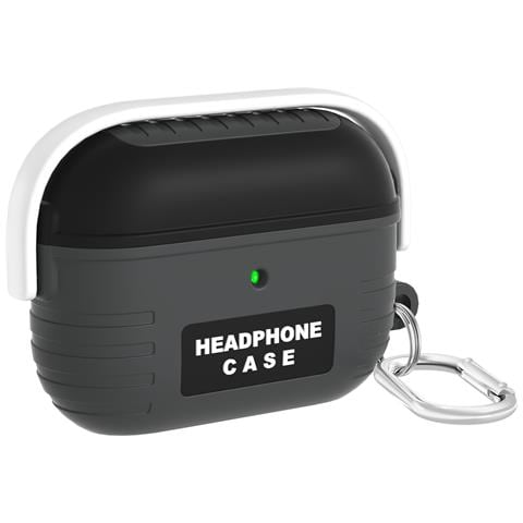 Custodia In Silicone Per Airpods Pro 2 Darkgrey - Foto 1
