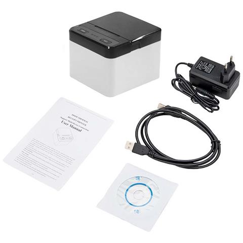 Stampante Termica Per Ricevute Da 58 Mm Usb+bluetooth - Stampante Pos Compatta Ad Alta Velocità - Foto 2