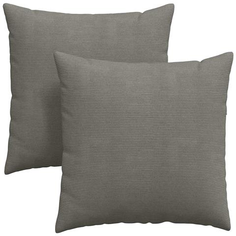 Cuscini da Divano 2 pcs Grigio chiaro 80 x 80 cm - Foto 1