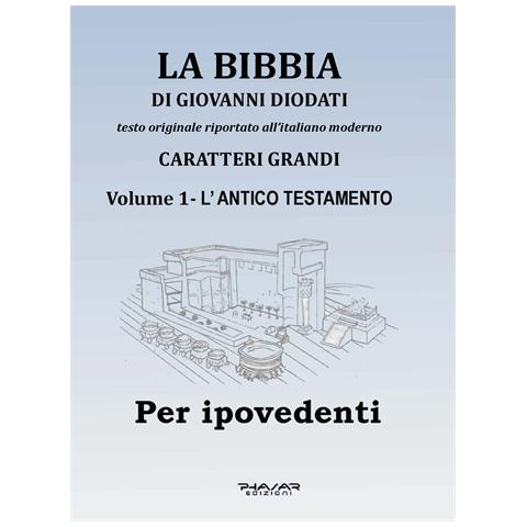 La Bibbia di Giovanni Diodati. Ediz. CAA. Vol. 1: L' Antico Testamento - Foto 1