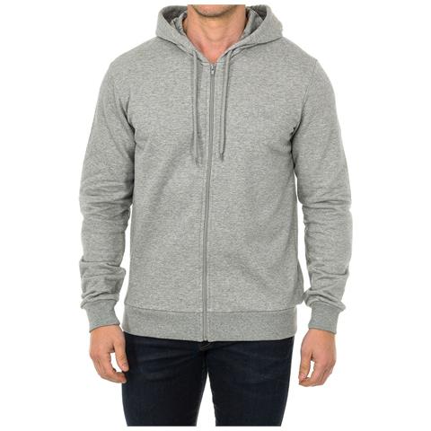 Felpa Con Cappuccio A Maniche Lunghe Da Uomo 7v6m71-6jqdz - Foto 1