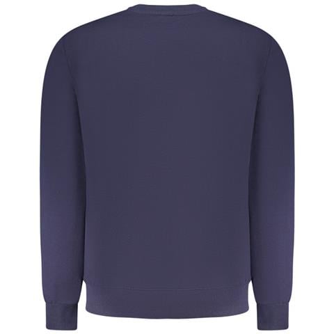 FELPA DA UOMO CON CERNIERA BLU - Colore: Blu, Taglia: XL - Foto 2