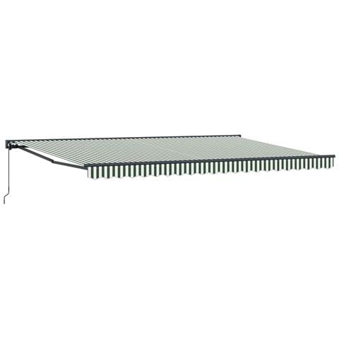 Struttura della tenda Verde e Bianco 500 × 300 cm - Foto 1