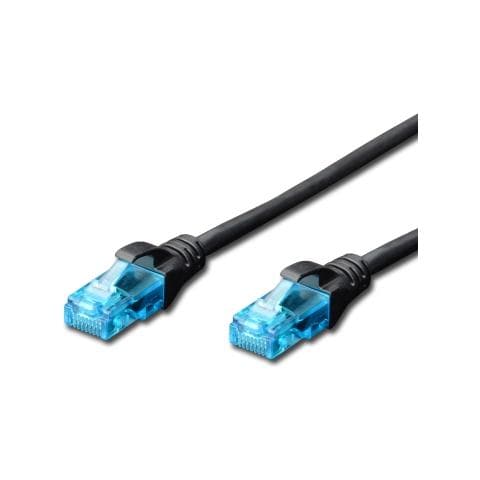 CAVO PATCH CAT. 5e U / UTP CCA 2,0 mt, NERO - Foto 2