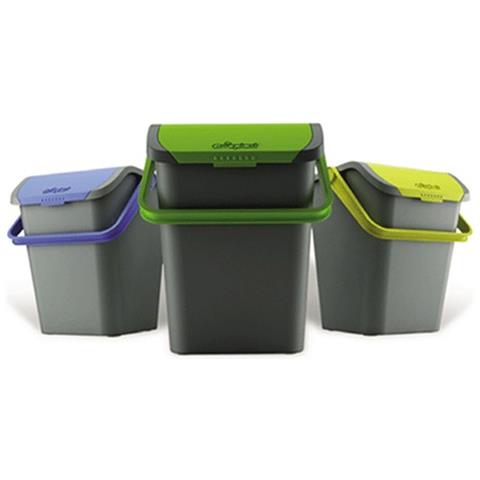 Ecologic Pattumiera, Multicolore, 38 x 36. 5 x 37 cm. - Foto 2