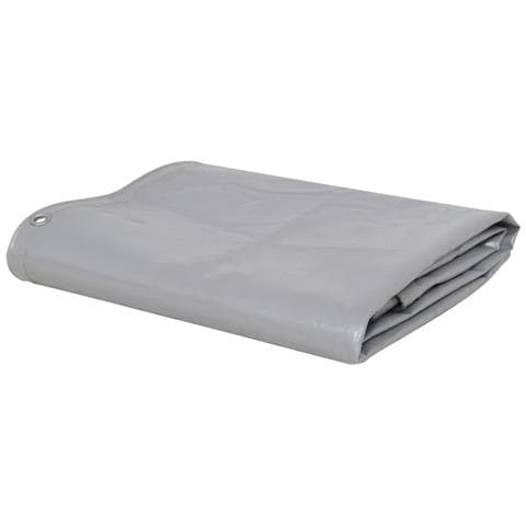 Telone 650 G / m² 3x3 M Grigio - Foto 1