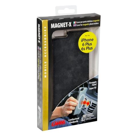 Magnet-x, Cover Per Porta Telefono Magnetici - Apple Iphone 6 Plus / 6s Plus - Antracite - Foto 2