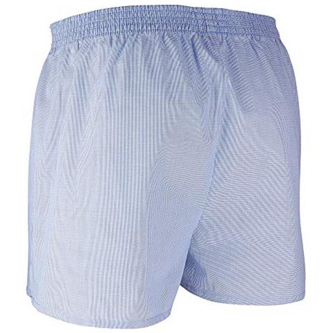Boxer Da Uomo In Confezione Doppia Blu Chiaro / blu Navy 6614 L - Foto 3