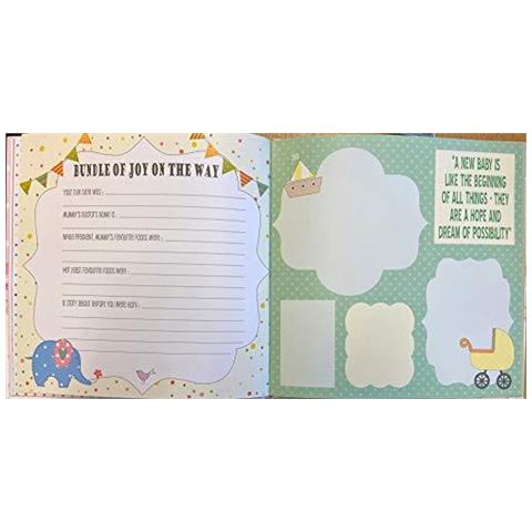 Del Bambino Il Mio Primo Anno Record Log Book Per Commemorare Nascita Attraverso Il Loro Primo Anno Sulla Terra - Rosa - Foto 2