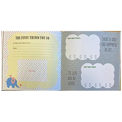 Del Bambino Il Mio Primo Anno Record Log Book Per Commemorare Nascita Attraverso Il Loro Primo Anno Sulla Terra - Rosa - Foto 4