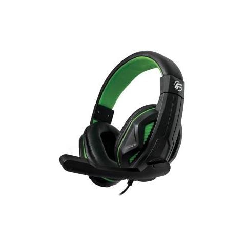 Cuffie Gaming SoundGame con Microfono per PC / CONSOLE Colore Nero / Verde - Foto 1
