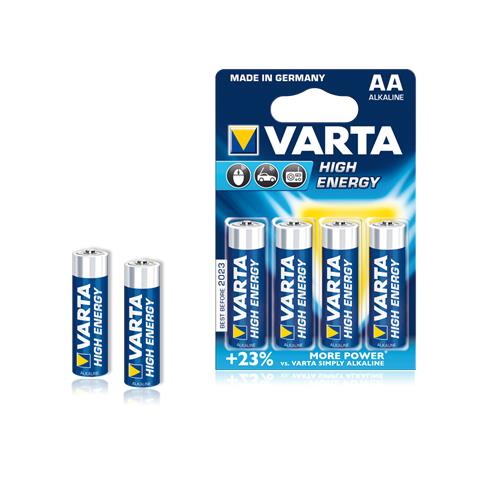 High Energy AA, Alcalino, Cilindrico, 1,5V, 5,05 cm - Foto 1