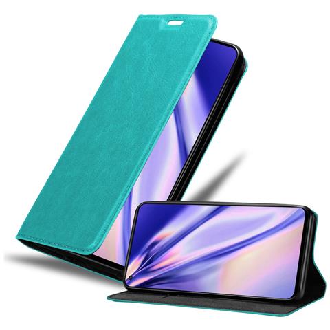 Custodia Compatibile Con Oneplus Nord 2 5g In Turchese Petrolio - Coperchio Protettiva Con Chiusura Magnetica, Funzione Stand E Tasca Per Le Carte - Foto 1