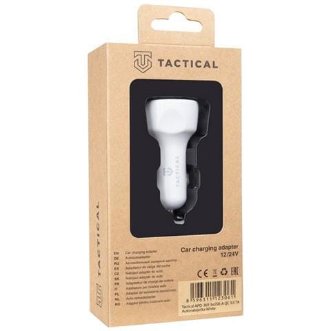 Caricabatterie Originale Da Accendisigari Auto Apd-369 7a Con 3x Usb White - Foto 2
