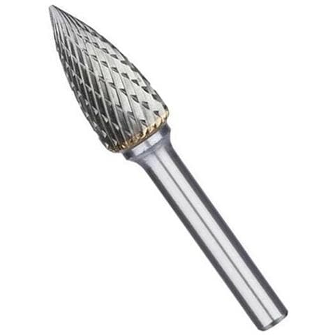 Fresa Da Trapano 25 Mm Gambo 6mm Punta Rotante Per Intaglio Legno Acciaio Ferro - Foto 1