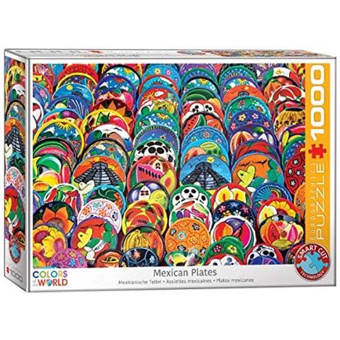 5421 Puzzle Con Piatti In Ceramica Messicani (1000 Pezzi) - Foto 1