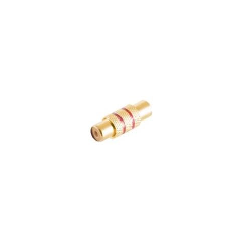 Adattatore -basic-s Accoppiamento Rca A Accoppiamento Rca Metallo Contatti Placcati Oro Rosso (bs57040-mgr) - Foto 1