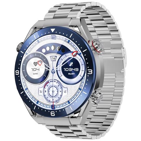 Smartwatch Ecowatch1 Display 1.52" Digitale 51 mm 360 x 360 Pixel Colore Argento - Foto 1