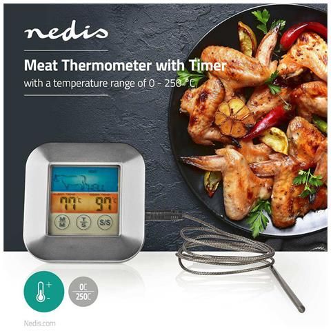 Meat Thermometer - Colour Display & Timer - Foto 1