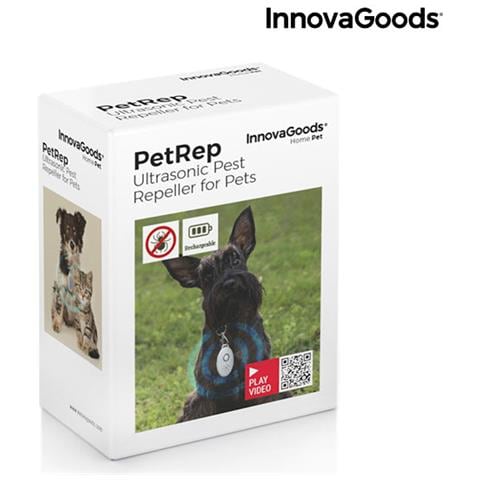 Antiparassitario A Ultrasuoni Ricaricabile Per Animali Domestici Petrep Innovagoods - Foto 2