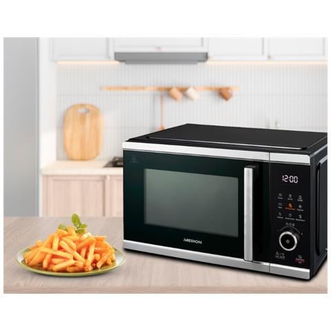 Forno Microonde MD 11499 con Grill Capacità 25 Litri Potenza 900 Watt Colore Nero - Foto 4