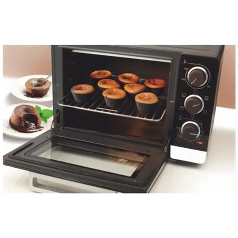 Forno Microonde FC265MWST con Grill Capacità 26L Potenza 1500W Colore Nero - Foto 2