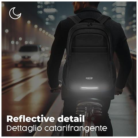 Zaino Per Pc Portatile 17 Pollici, Zaino Porta Notebook Fino A 17” Da Lavoro, Tessuto Impermeabile, Laptop, Computer, Viaggio, Ottimo Regalo Uomo & Donna - Foto 7