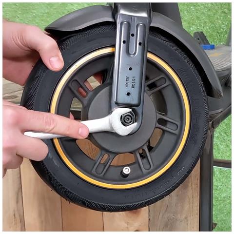 Pneumatico Tubeless Da 10 Pollici Per Ninebot Serie F E Ducati Pro Iii, Nero - Foto 4