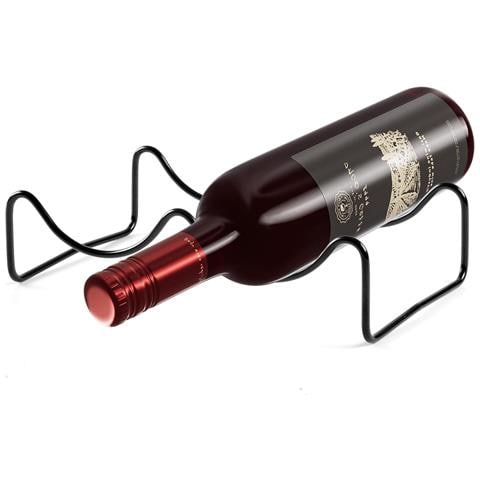 Portabottiglie Elegante E Compatto, Ideale Per Casa E Viaggi, 6x23,5x14cm - Foto 1