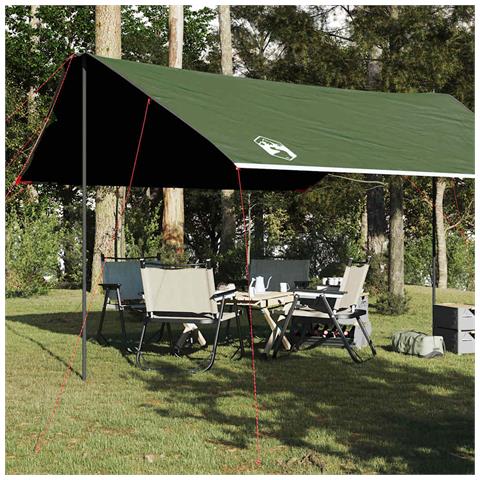 Telone Da Campeggio Verde 460x305x210 Cm Impermeabile - Foto 8