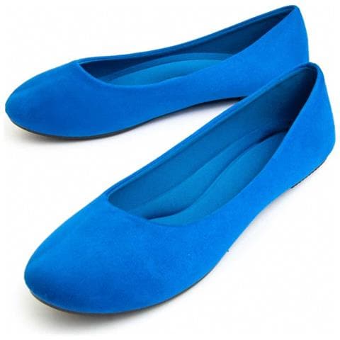 Ballerina Balleri2 Blu Blu Tessuto - Foto 1