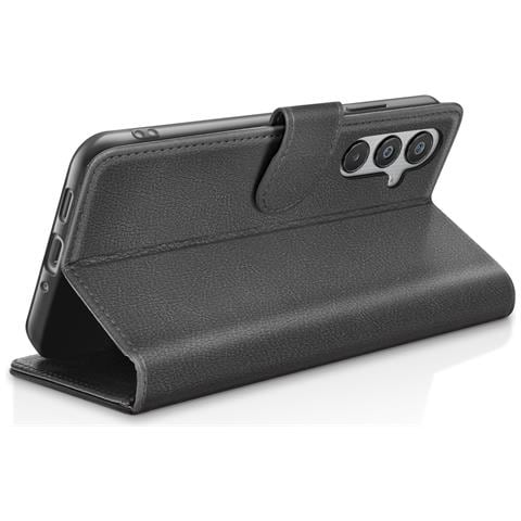 Custodia A Portafoglio Per Galaxy M35 Con Funzione Supporto E Linguetta Magnetica, Nero - Foto 2