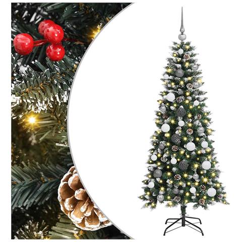 Albero di Natale artificiale Verde 150 cm PVC - Foto 1