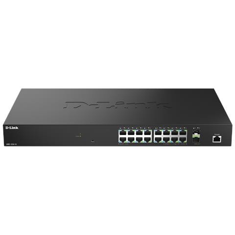 DMS-1250-18/E switch di rete Gestito L2 2.5G Ethernet (100/1000/2500) Nero - Foto 1