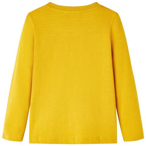 Maglietta da Bambina a Maniche Lunghe Ocra 104 - Foto 2