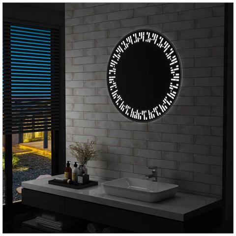 Lusso Casadino - Specchio A Led Per Bagno 80 Cm - Foto 8