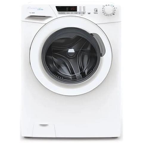 Lavatrice 7 Kg Classe energetica A Centrifuga 1200 giri Profondità 53 cm Partenza Ritardata colore Bianco - HCU1272DW5/1-S - Foto 1